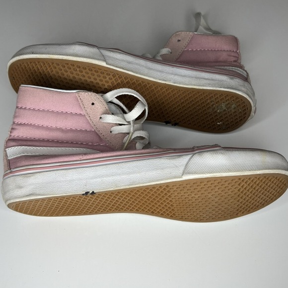 Vans Pink SK8 Hi Lace Up High Top Sneakers Size 6 USA Women's - Picture 2 of 5